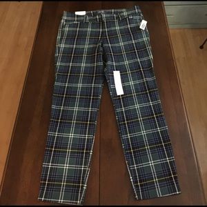 Old Navy Plaid Pixie Pants Brand New!!