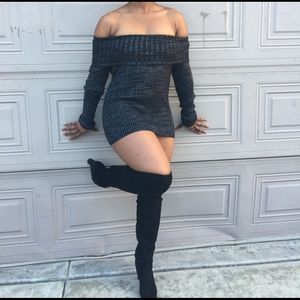 Sweater dress