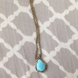 Blue Kendra Scott necklace