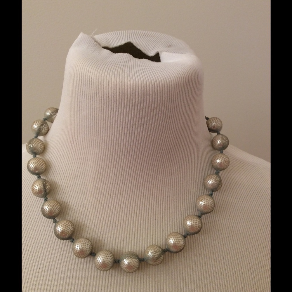 Faux pearls