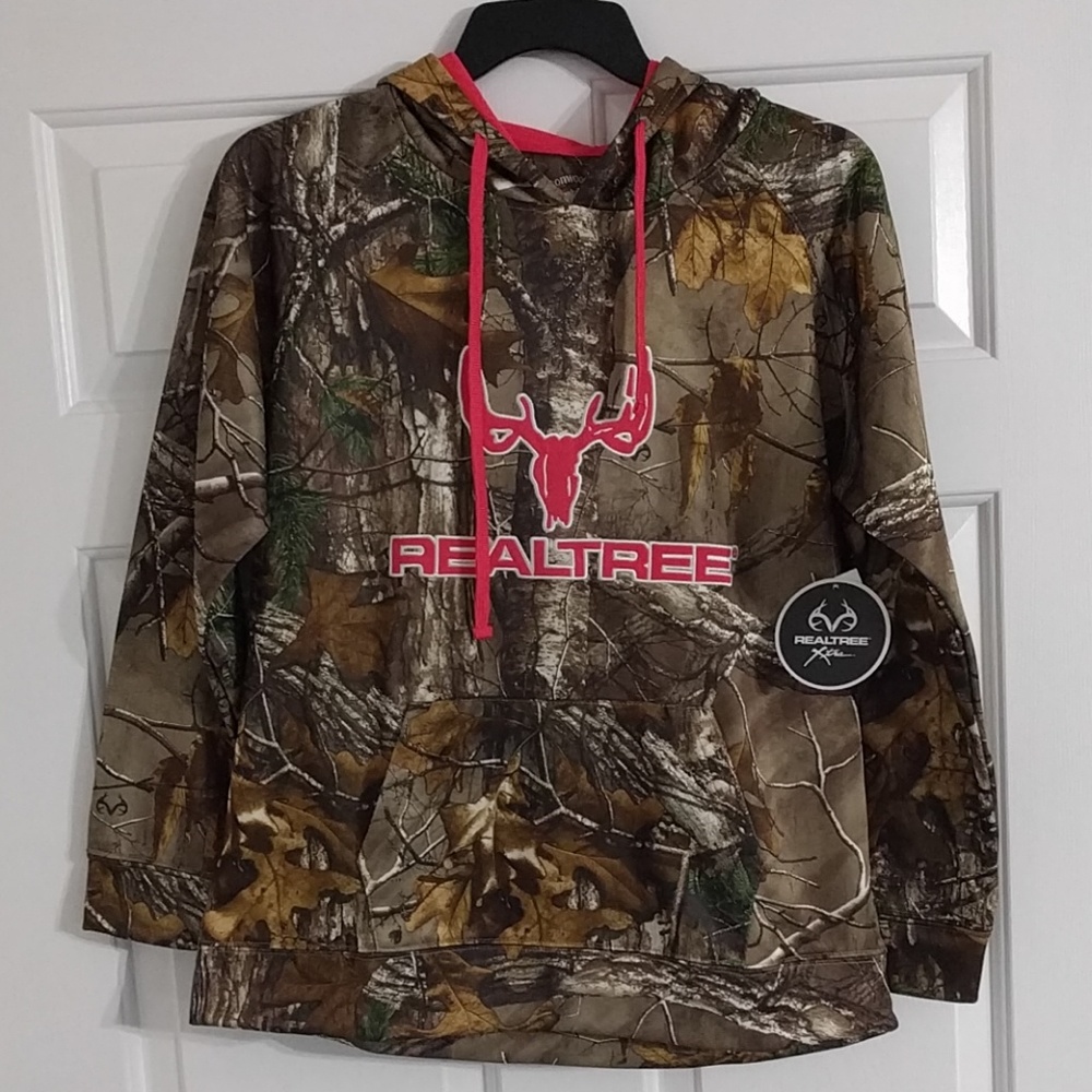 Pink Camo Hoodie NEW