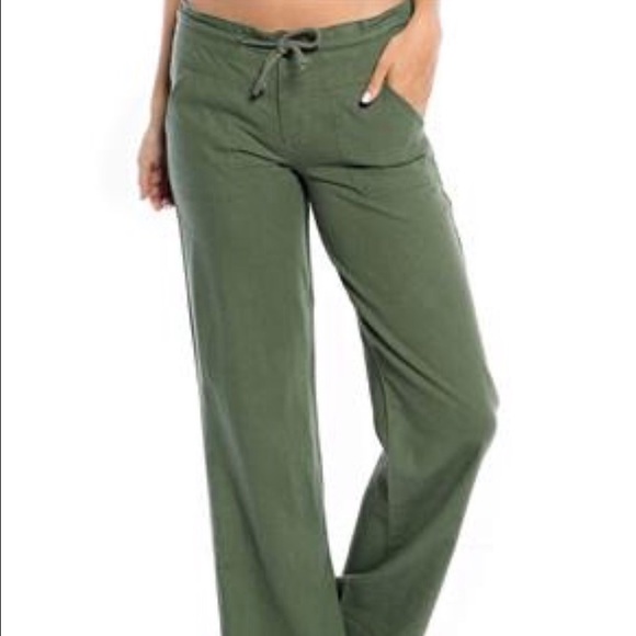 The Everyday Drawstring Linen Pants - Picture 2 of 3