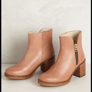 Anthropologie MTNG Valley Zip Booties