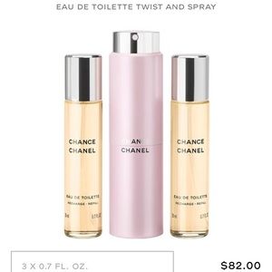 Chance Chanel Twist and Spray Purse Size Perfume