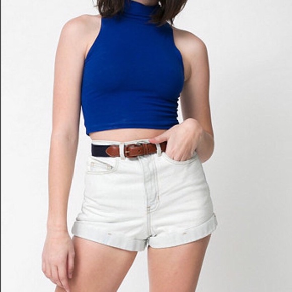 American Apparel Pants - American Apparel High Waisted Shorts, size 27