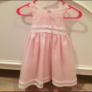 Beautiful light pink toddler dress