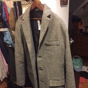 Herringbone Top Coat