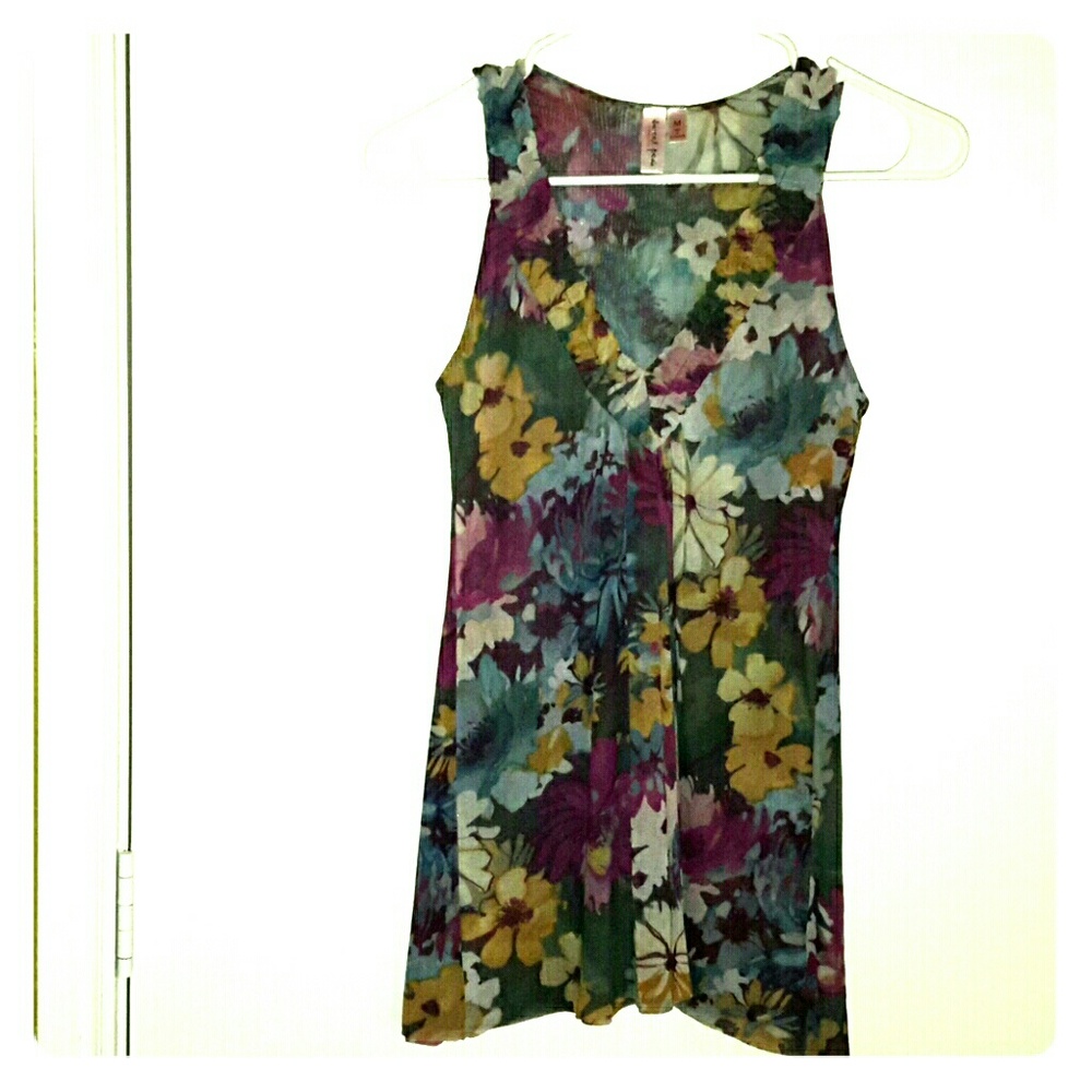 Floral tank Top