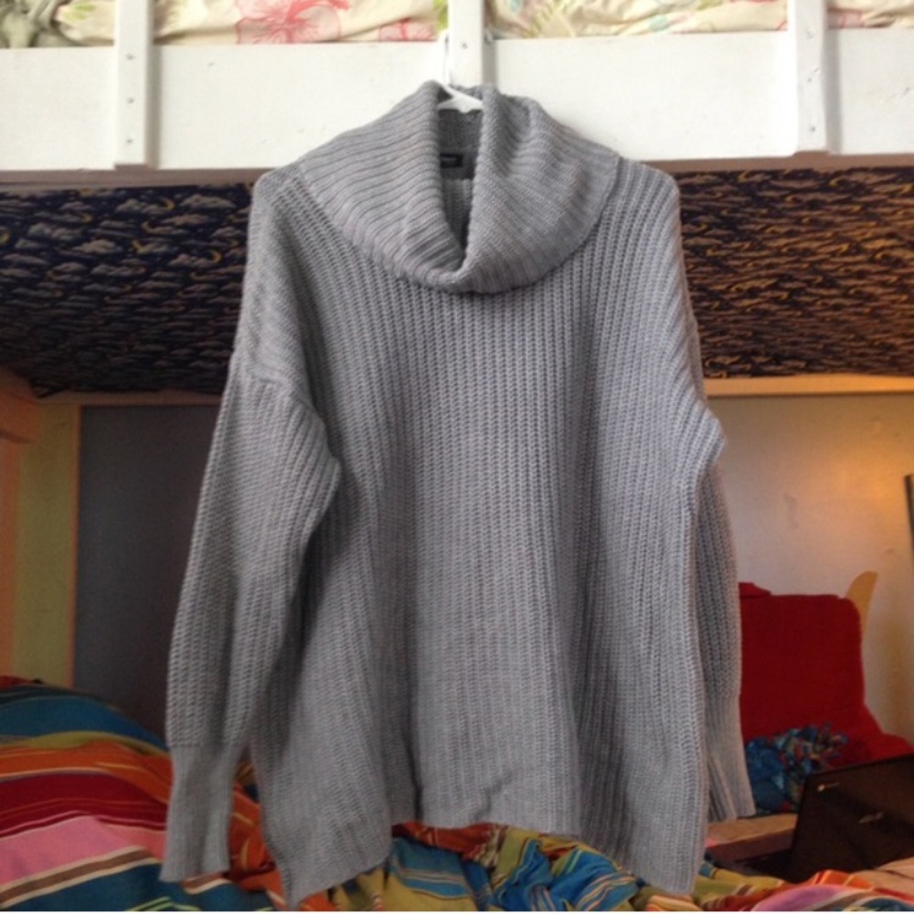 American Apparel Oversized Turtleneck Sweater