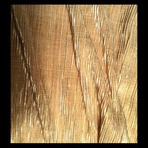 Anthropologie pleated gold pants