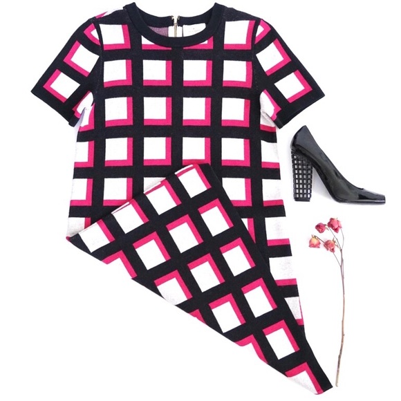 Kate Spade Windowpane Dress - Picture 2 of 7