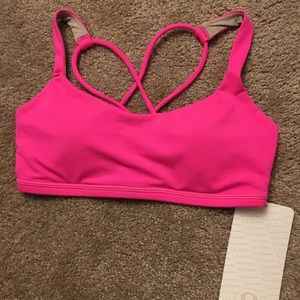 Lululemon Free To Be bra (hot pink)
