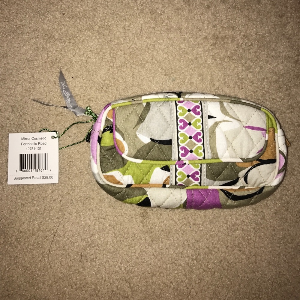 NWT Vera Bradley Mirror Cosmetic Bag