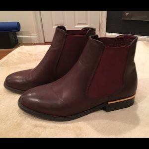 Primark, maroon booties!