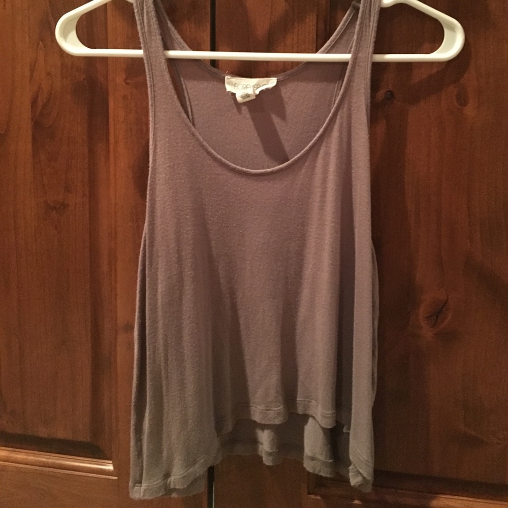Grey/purple tank top!
