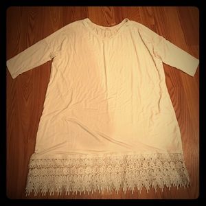 White/creme tunic