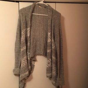 Hollister high-low sweater cardigan
