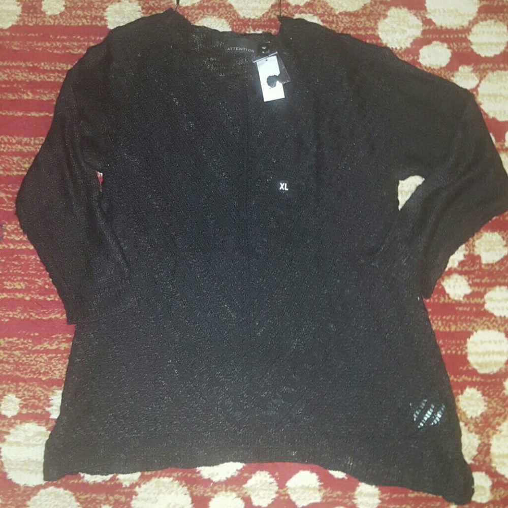 Black Knit Sweater