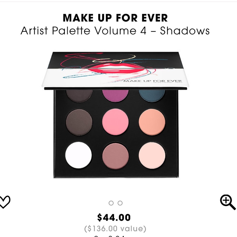 Make up for ever palette