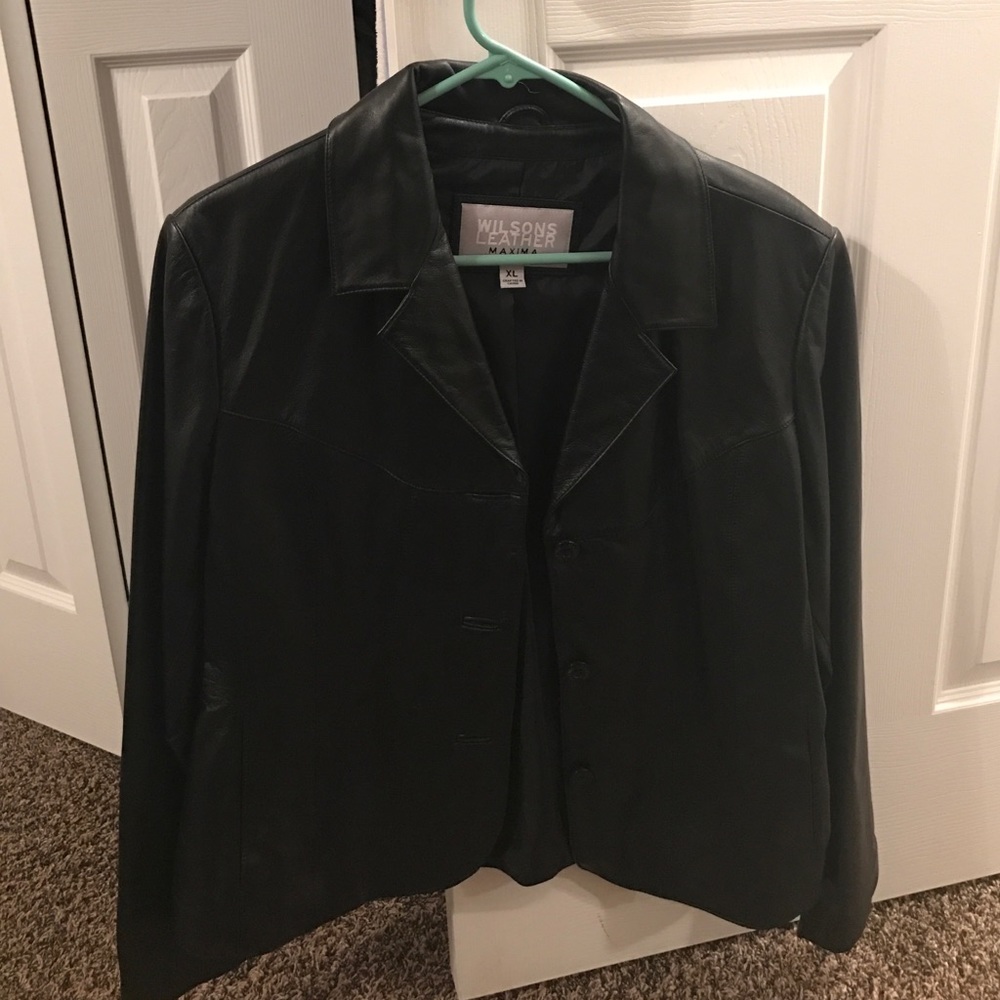 Leather jacket