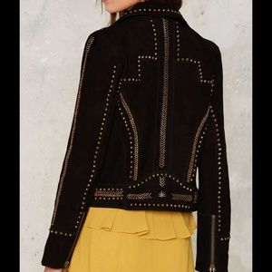 Business As Usual Suede Jacket