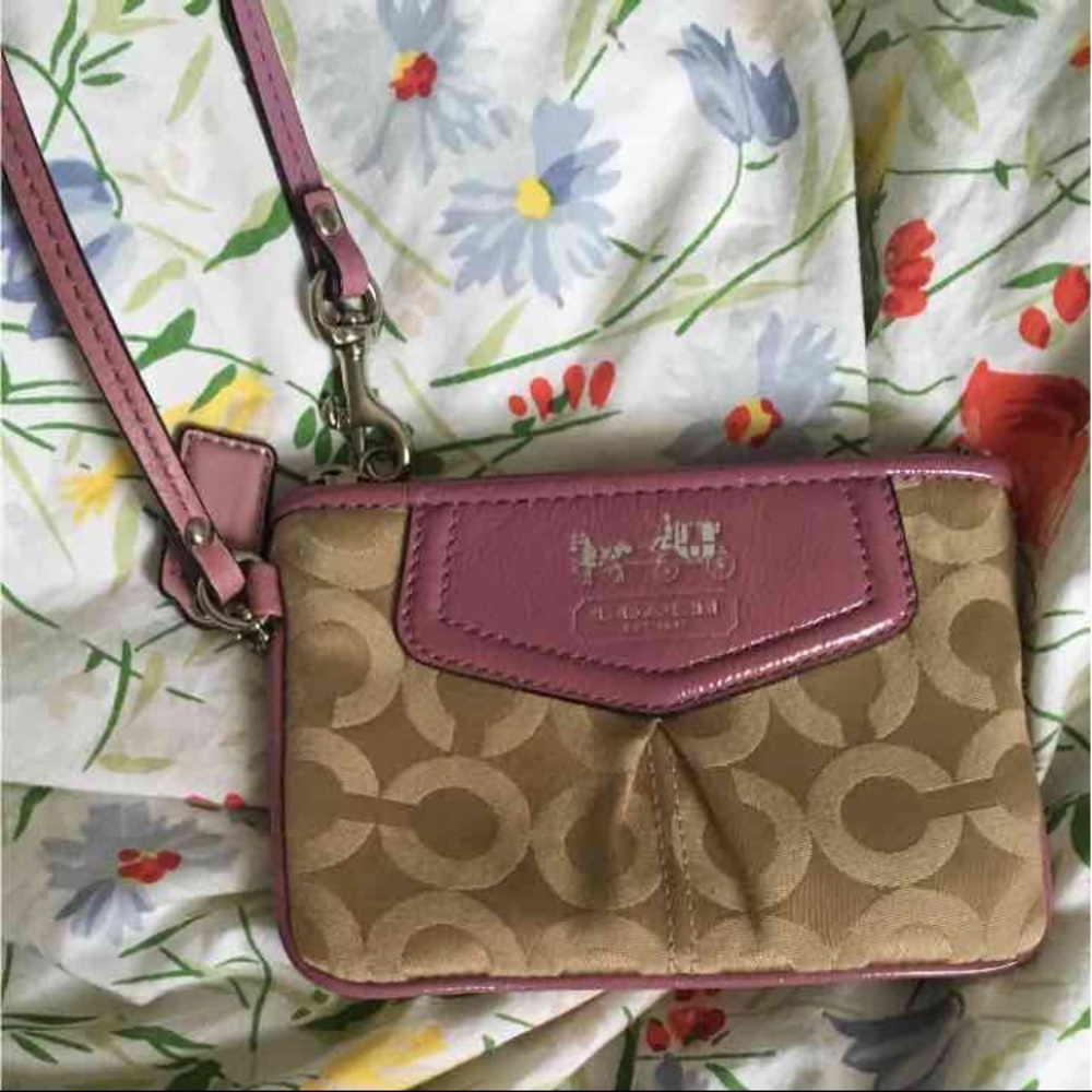 Coach wristlet