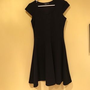 Black Peplum Dress