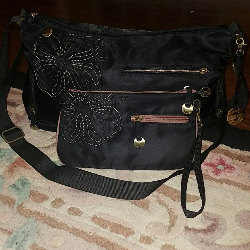 Travelon crossbody and wallet