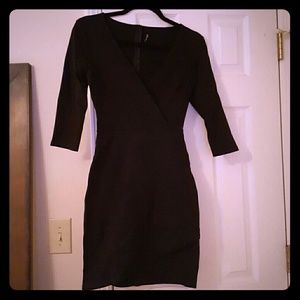 Lulu's bodycon black dress