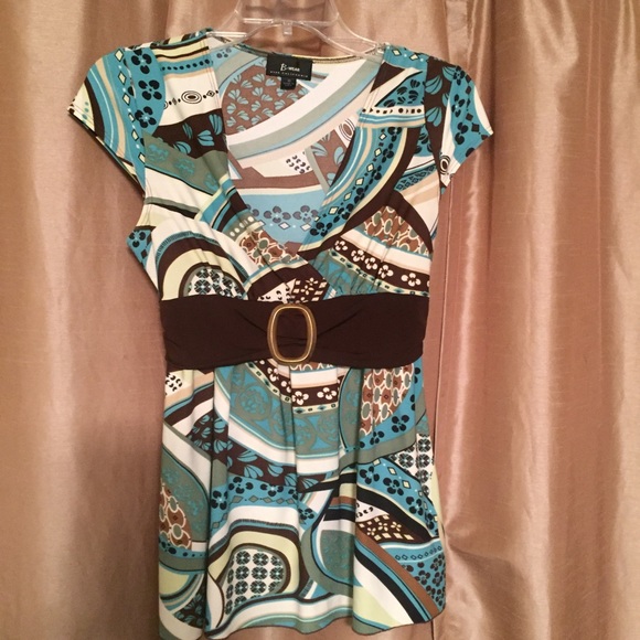 DONATED Patterned blouse - Picture 2 of 5