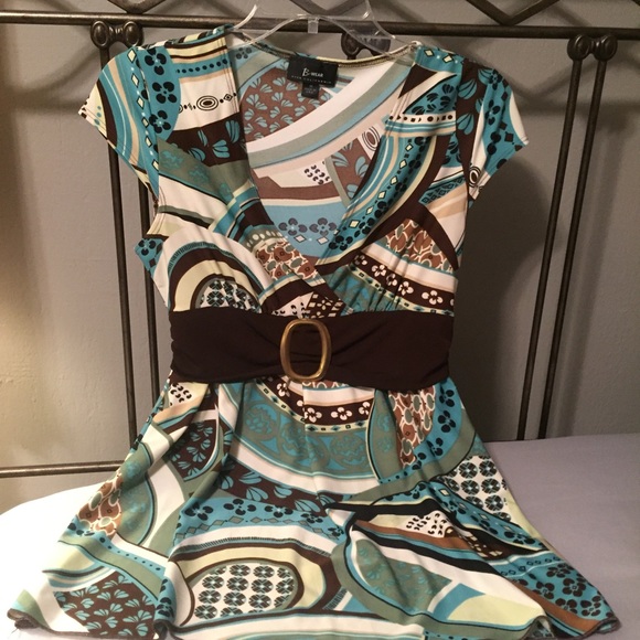 DONATED Patterned blouse - Picture 3 of 5