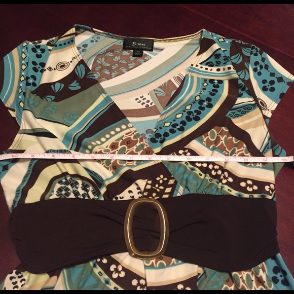 DONATED Patterned blouse - Picture 4 of 5