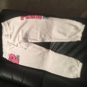 Vs pink Capri sweatpants