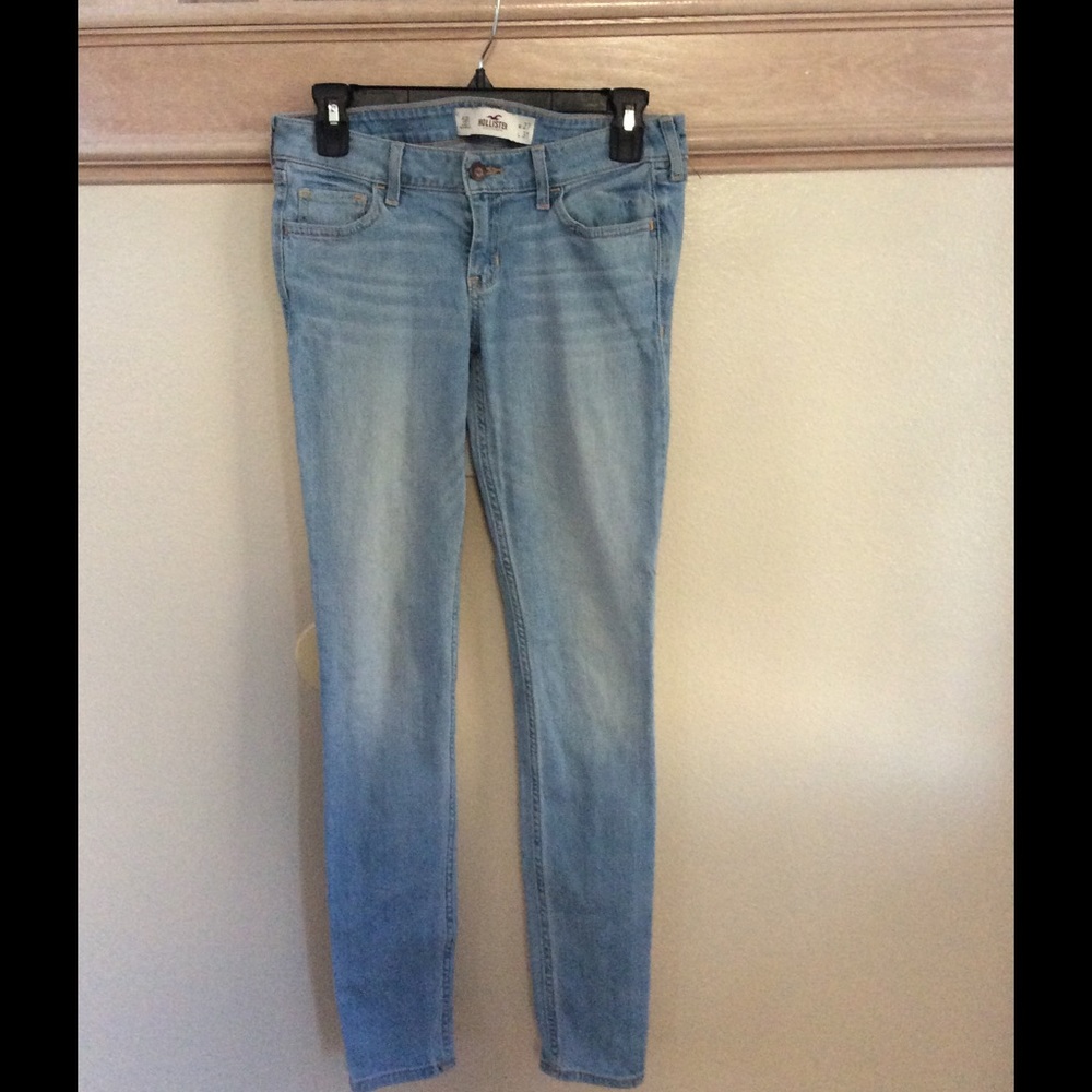 Hollister Light Wash Skinny Jeans