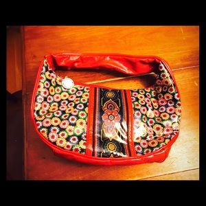 Vera Bradley FRILL Coated Canvas Purse