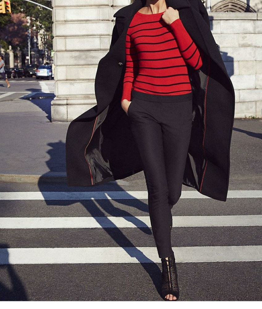 NWT Express Mid Rise Columnist Ankle Pant