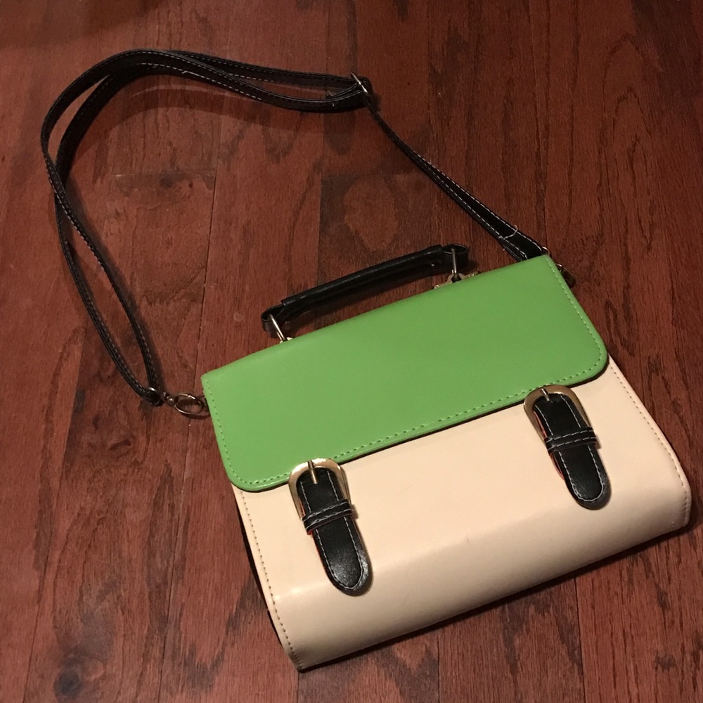 spring dream vegan leather purse