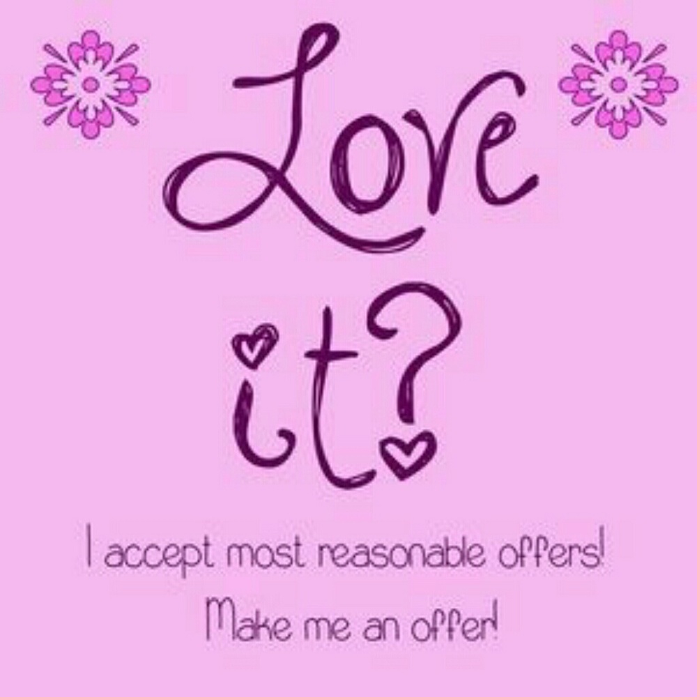Reasonable offers accepted!