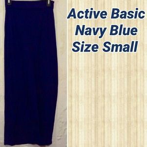 Active Basic Navy Blue Skirt, Size Small.