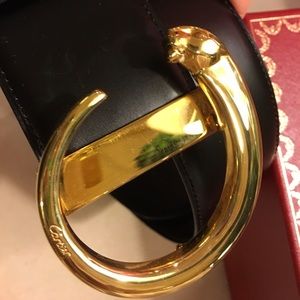 Cartier Belt black 34" Cartier Belt black 34"