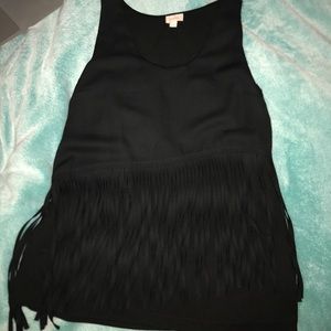 STICHFIX Pixley tank with fringe