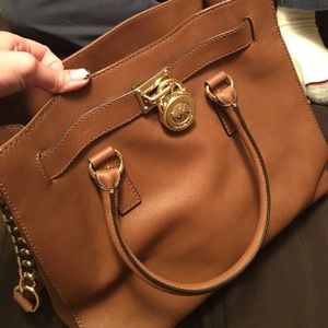 Michael kors Hamilton saffiano leather luggage