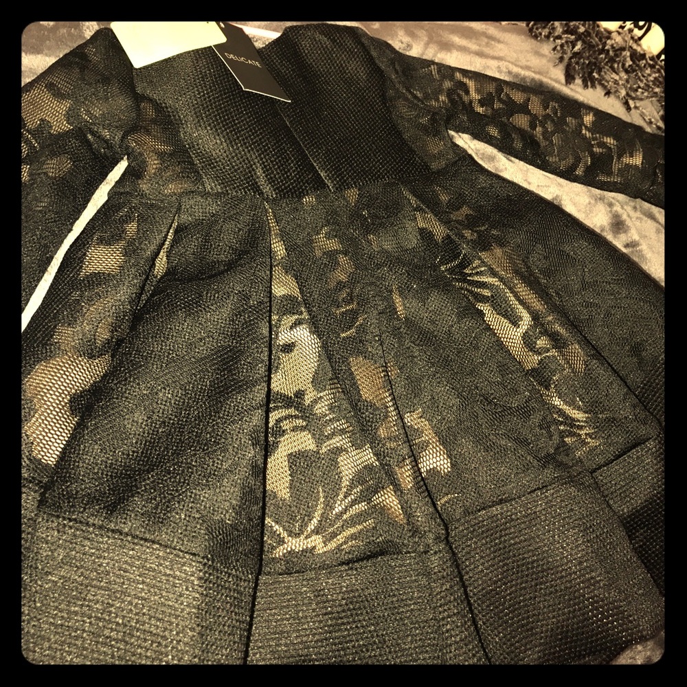 Bardot Black Toddler Dress