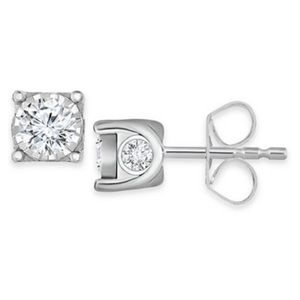 Macys TruMiracle Diamond Earring (3/8 ct. t.w.)