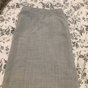 Gray skirt size 0