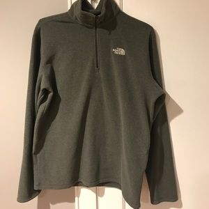 Final sale - North face men's fleece gray pullover