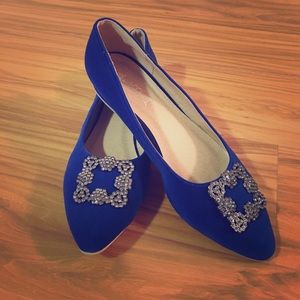 Boutique 1861 Tofia Royal Blue Women's Flats