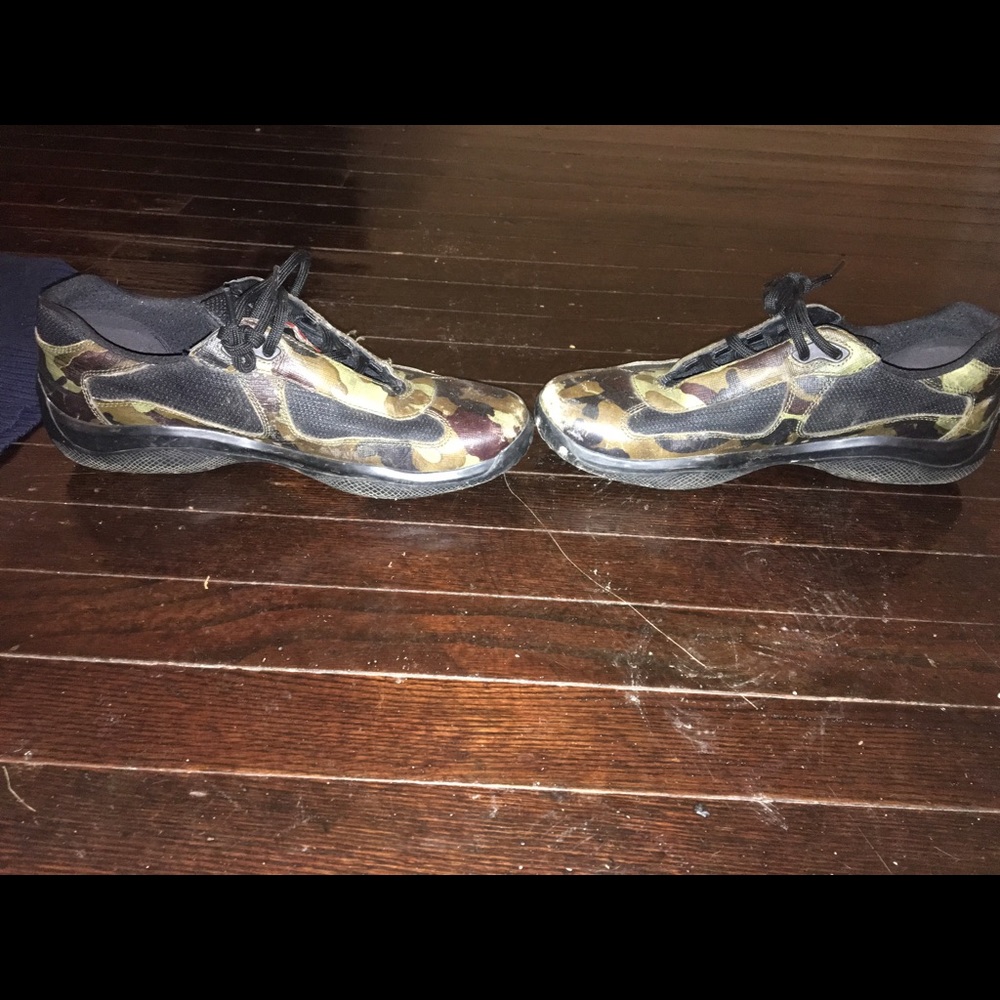 Pradas Army Fatigue size 8 EU