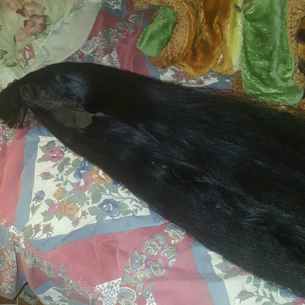 Blow out synthetic 30 inch fun wig