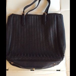 Neiman Marcus weaved tote